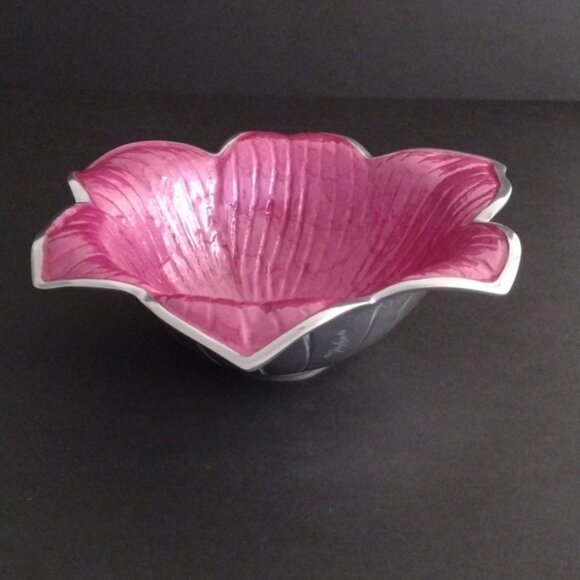 Julia Knight Lily 11" Bowl Raspberry - Picture 1 of 12